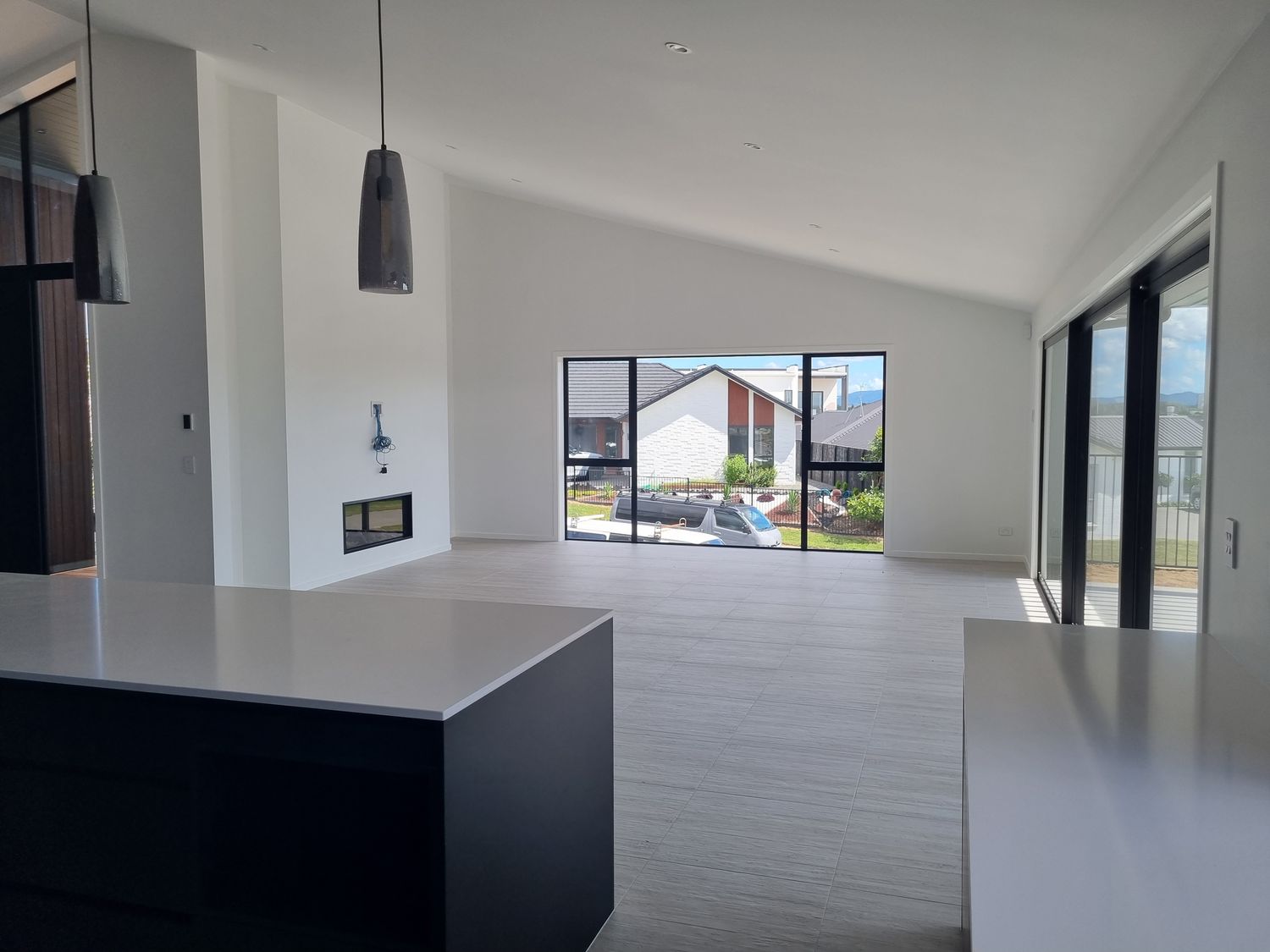 Open-plan luxury living area